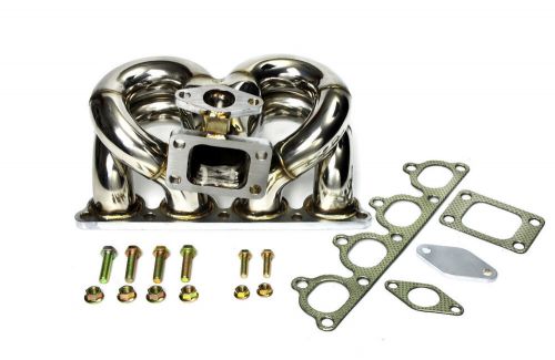 Turbo Manifold for 88-00 Honda Civic CRX Del Sol D15 D16 SOHC T3 38mm WG 1-3/4SS, US $140.00, image 5