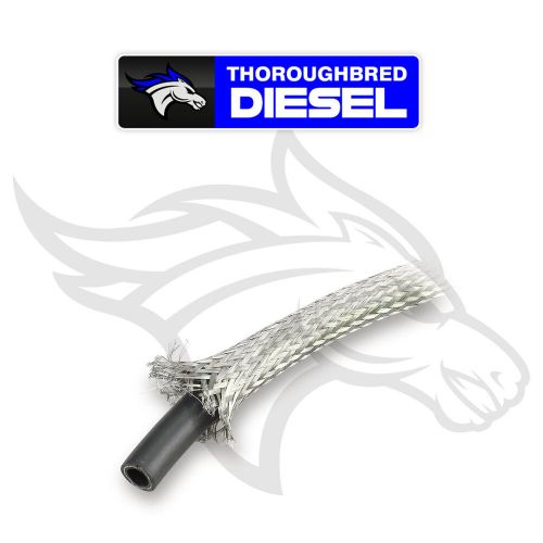 Earl's 921004erl tube braid - stainless stee braid - 1.5-3.0" range - 10 foot