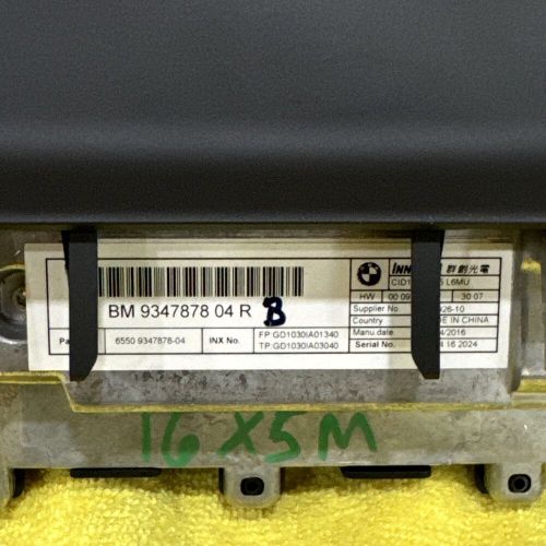 OEM 2014-2018 BMW X5 F15 X6 F85 CID DASH INFORMATION DISPLAY SCREEN, US $159.99, image 4