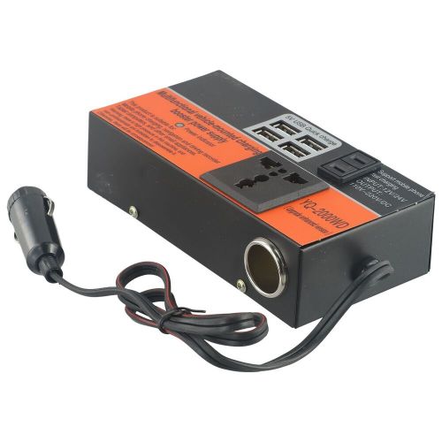 High Quality Car Power Inverter with 1500W Conversion Trip 4 USB Ports, C $45.55, image 4