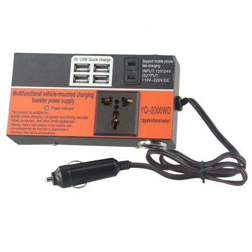 High Quality Car Power Inverter with 1500W Conversion Trip 4 USB Ports, C $45.55, image 11
