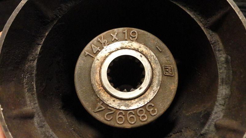 JOHNSON/EVINRUDE STAINLESS STEEL PROPELLER 14.5X19 15 SPLINE OUTBOARD BOAT PROP , US $189.95, image 2