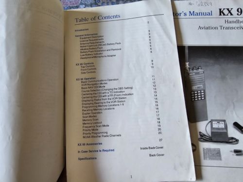 Bendix KX-99 Nav-Com Radios. Transceivers. Two of Them. Working., US $235.00, image 20