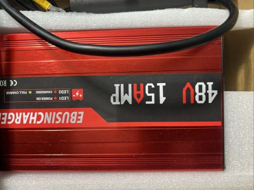 Ebusin 48 Volt Golf Cart Battery Charger for Club Car 3-Pin 15 Amp, US $99.99, image 2