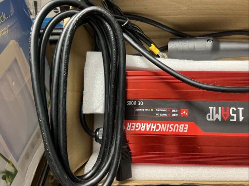 Ebusin 48 Volt Golf Cart Battery Charger for Club Car 3-Pin 15 Amp, US $99.99, image 3