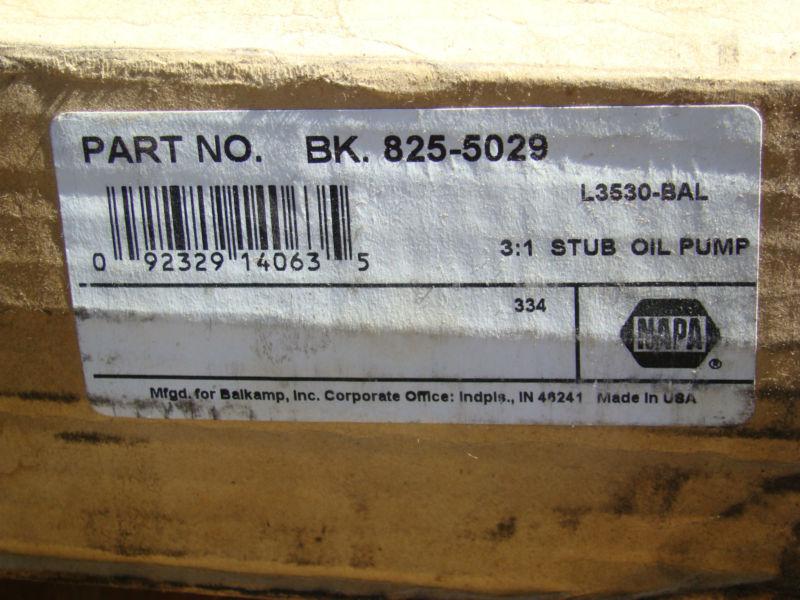 OIL PUMP-Performance Series Legacy-Stub Oil Pump-L3530, US $300.00, image 3