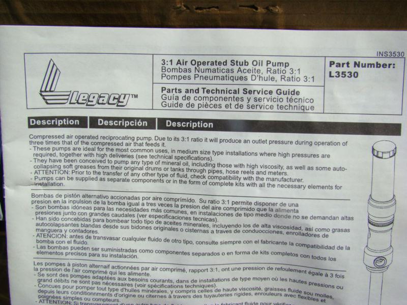 OIL PUMP-Performance Series Legacy-Stub Oil Pump-L3530, US $300.00, image 5