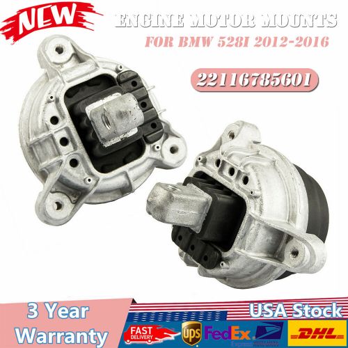 For 2012-2016 BMW 528i xDrive 2.0L AWD 2PCS Front Engine Mount Kit Left & Right, US $52.51, image 8