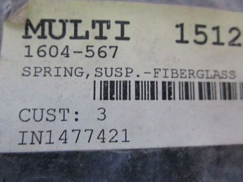 Arctic cat spring, rear suspension oem: 1604-567 0704-562