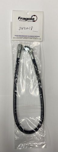 Fragola performance ptfe brake line assembly- black- #3 x 45 degrees x 18"