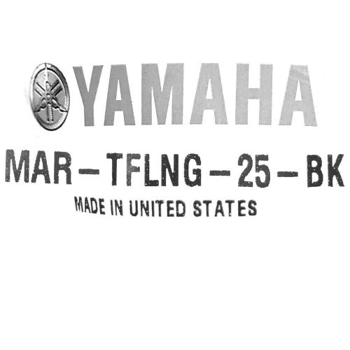 Yamaha Boat Transom Rigging Collar MAR-TFLNG-25-BK | 2 1/2 Inch Black, US $18.02, image 5