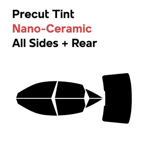Precut Window Film Automotive Nano Ceramic Any Tint Shade for Audi S6 2020-2024, US $52.49, image 7