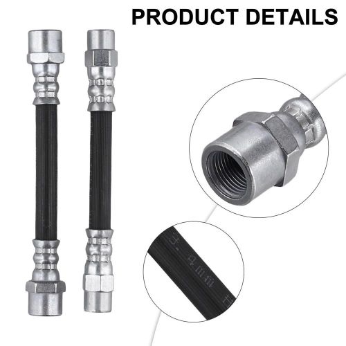 Black Rear Brake Line Hydro Boost Hose For E39 34321162612 34321162616, US $18.45, image 8