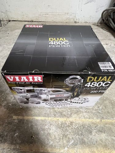 Viair 480c dual pack air ride bag suspension compressor pump train ratrod comp