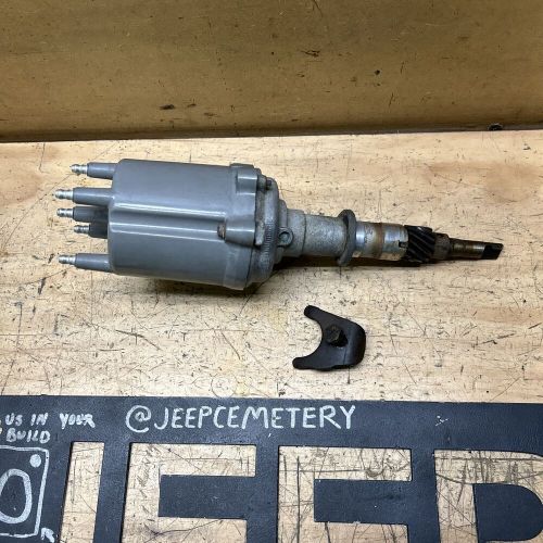 87-90 jeep cherokee xj comanche mj oem 2.5l 4 cyl engine distributor assembly
