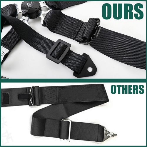 5 Point Racing Harness Camlock Quick Release Safety Seat Belt UTV ATV Black/Red, US $59.99, image 17