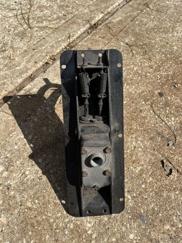 Mg midget ah sprite bugeye early year redal box brake &amp; clutch assembly &amp; pedals