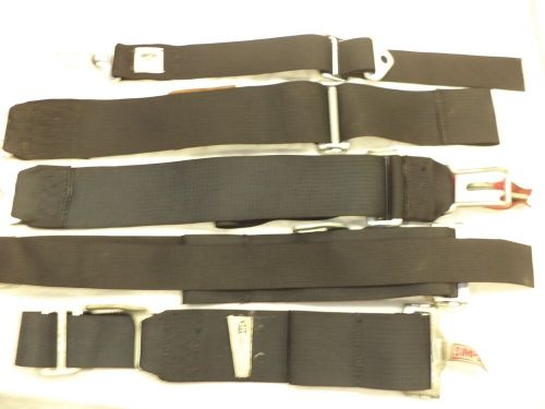 SIMPSON HANS RACING SEAT BELTS BLACK, US $35.00, image 2