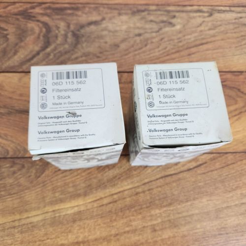 Genuine Audi Oil Filter 06D-115-562 Lot of 2 Filters OEM, US $19.99, image 3