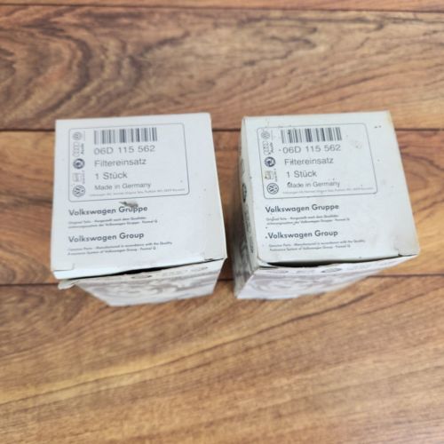 Genuine Audi Oil Filter 06D-115-562 Lot of 2 Filters OEM, US $19.99, image 5