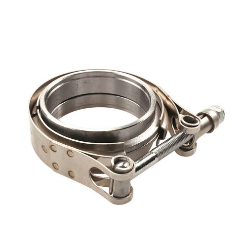 2.5" CNC Self Aligning V-Band Vband Clamp Flange Kit Male/Female Stainless Steel, US $28.54, image 5