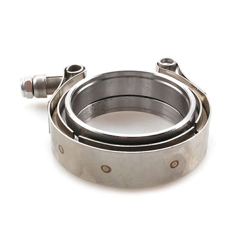 2.5" CNC Self Aligning V-Band Vband Clamp Flange Kit Male/Female Stainless Steel, US $28.54, image 7