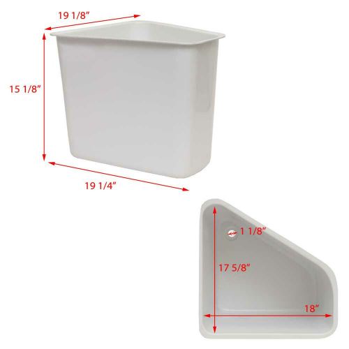 Cobalt Boat Livewell Tank 492-104 | 8 Gallon White Plastic, US $77.53, image 4
