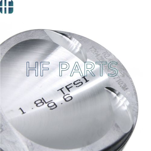 Pistons &amp; rings oversized 83mm +0.5 / Φ21mm for vw passat audi a3 a4 a5 1.8 tfsi
