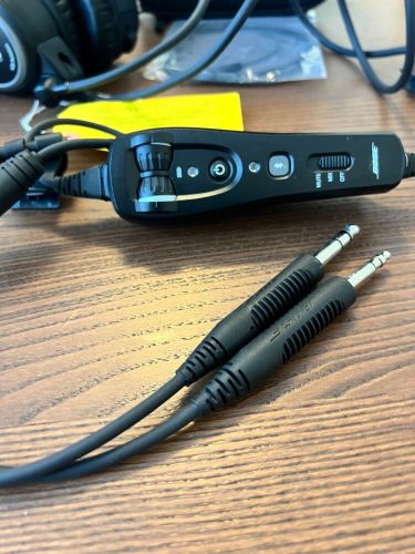 Bose A20 Aviation Headset with Bluetooth Dual Plug Cable - Black, US $750.00, image 4