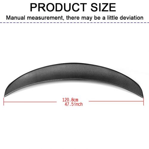 For BMW 3 Series E90 325i 330i 2005-08 Carbon Fiber Rear Trunk Spoiler Tail Wing, AU $369.99, image 2