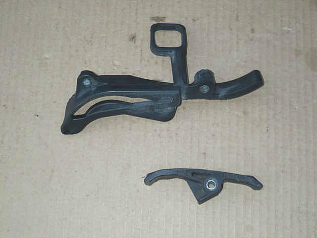 2009 ktm450xcw chain slider guide & sprocket cover ktm 450 exc xc-w 2008-2011