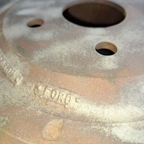 1970 FORD MUSTANG MACH 1 TORINO FORD REAR FINNED 9 INCH BRAKE DRUM DATE 1970, US $89.00, image 3
