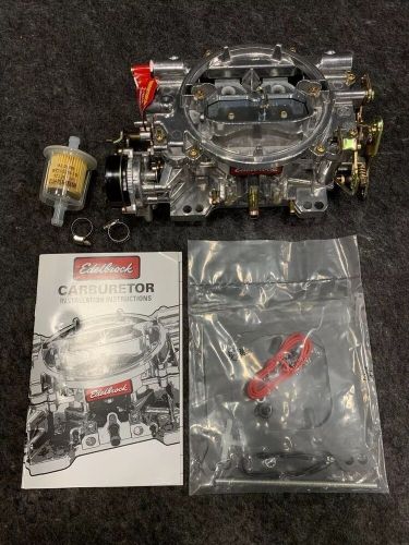 EDELBROCK 1406 Performer Carburetor 600 CFM With Electric Choke, Satin Finish, US $172.99, image 16