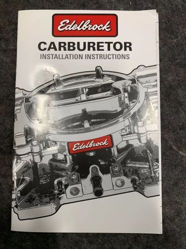 EDELBROCK 1406 Performer Carburetor 600 CFM With Electric Choke, Satin Finish, US $172.99, image 20