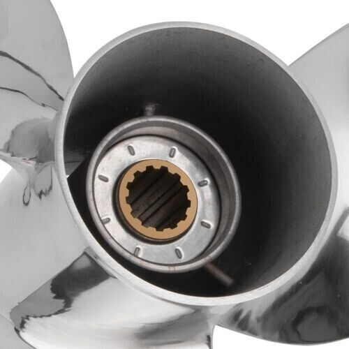 11 5/8 x 11 Stainless Steel Boat Propeller fit Yamaha Outboard Motor 40-60HP RH, US $189.99, image 2