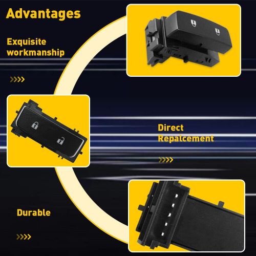 Left Driver Side Door Switch Lock For GMC Sierra Chevrolet Silverado 1500 2500, US $10.99, image 10