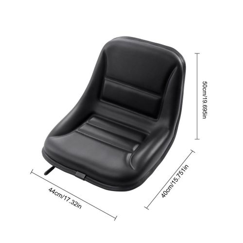Black Driver Side Forklift Seat Universal Waterproof Truck Cushion Seat Backrest, US $91.50, image 6
