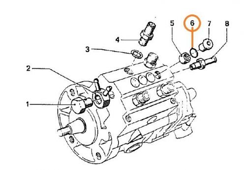 BMW 2002 2002tii Turbo Kugelfischer Injection Pump O-Rings 13511257558 Set of 4, US $10.99, image 2