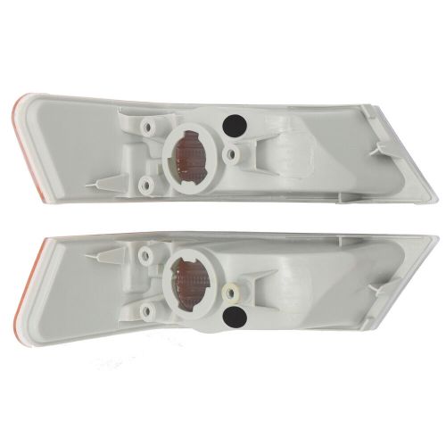 Turn signal directional lamp front set parking light pair for 07-17 jeep patriot