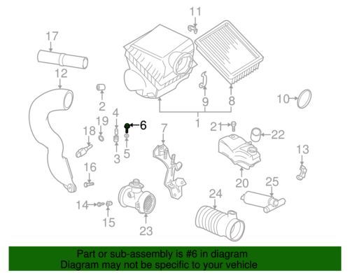 Genuine BMW Air Filter Housing Bolt 07-11-9-902-998, US $1.17, image 4