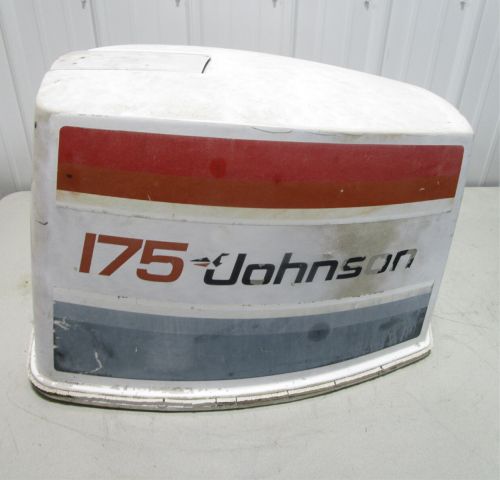 0389459 Johnson Sea-Horse Top Cowling Engine Cover Motor Cowl Hood 175 HP V6 197, US $150.00, image 2