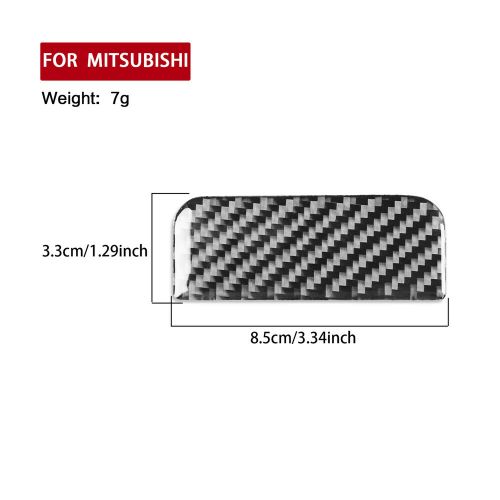 Real Carbon Fiber Passenger Storage Sticker Trim for Mitsubishi Outlander 14-16, US $10.34, image 4