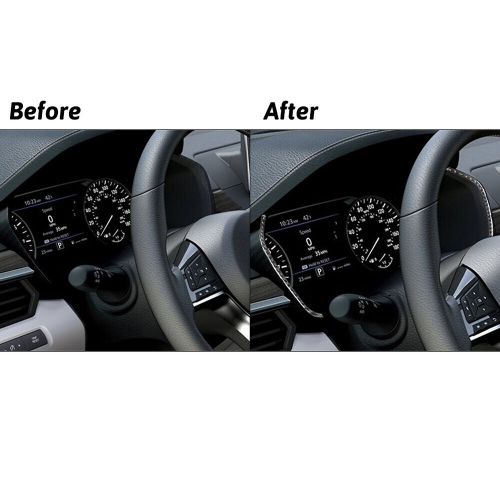 Carbon Fiber Trim Speedometer frame cover sticker For Nissan Altima 2019-2022, US $13.74, image 6