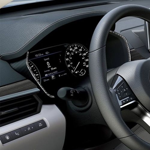 Carbon Fiber Trim Speedometer frame cover sticker For Nissan Altima 2019-2022, US $13.74, image 7