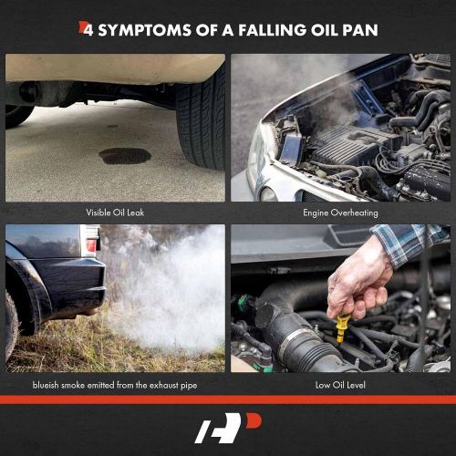 Compatible Engine Oil Pan with Drain Plug for Hyundai Santa Fe, Sonata, Tucson, US $86.99, image 5