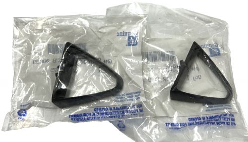 ORIGINAL GM NOS 1978 1981 CAMARO FIREBIRD SEAT BELT GUIDE BLACK PAIR # 9737575, US $37.95, image 2