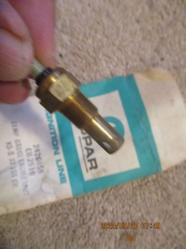 Nos 1963-1976 mopar, dodge, plymouth, chrysler engine temperature sending unit