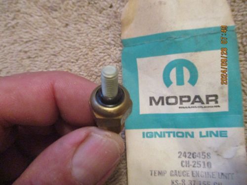 NOS 1963-1976 MOPAR, DODGE, PLYMOUTH, CHRYSLER ENGINE TEMPERATURE SENDING UNIT, US $6.50, image 6