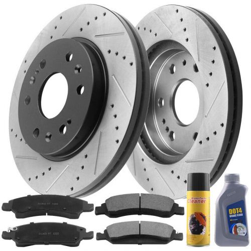 Brake Rotors and Brake Pads Front For Avalanche Cheyenne Suburban Tahoe GMC, US $155.81, image 5