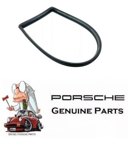 Porsche 911 996 1999 2005 left rear quarter window seal new genuine 99654332500